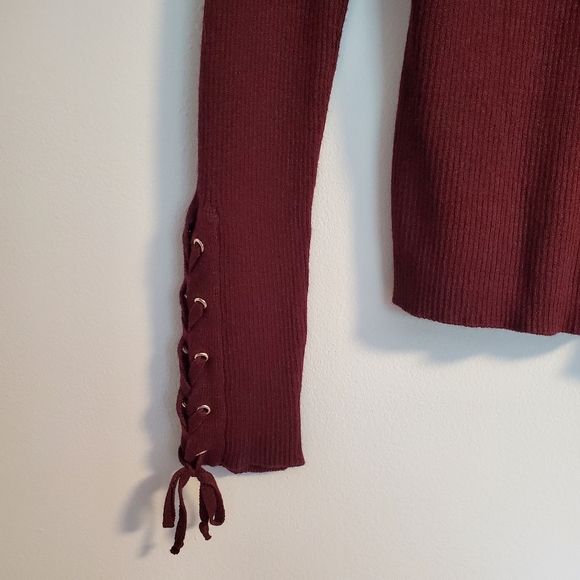 Hooked up knit top sweater - Picture 4 of 8
